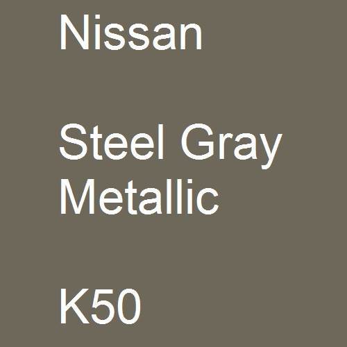 Nissan, Steel Gray Metallic, K50.